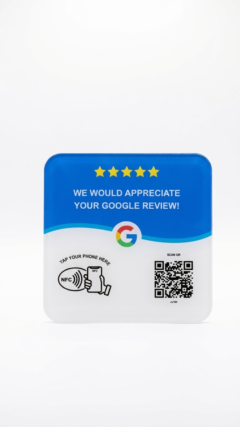 Google Review Stand